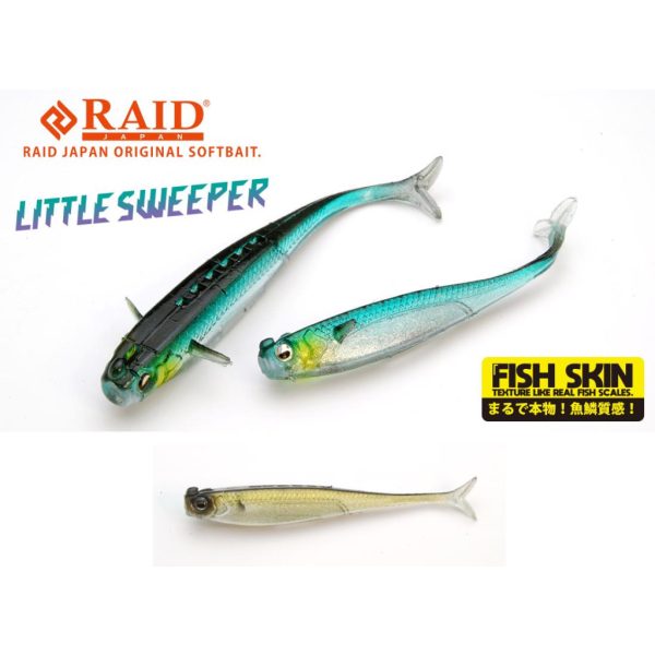 Raid Little Sweeper Fish Skin 7,6cm 079 The Bait Gumihal 7db