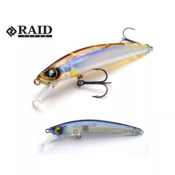 Raid Level Minnow Quik72 7,2cm 5,2gr 010 Ghost Shad Wobbler