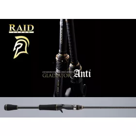   Raid Gladiator Anti Cast GA-65PBF Power Bait Finess 1,95m 5-10,5gr 1 Részes Casting Pergető Bot