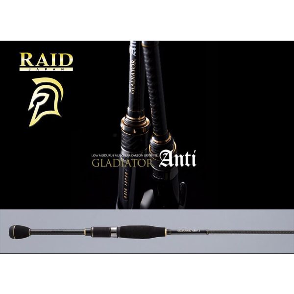 Raid Gladiator Anti GA-61UL-SS Fixer 1,85m 0,9-5,2gr 1 Részes Pergető Bot