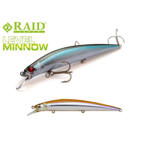 Raid Level Minnow 12,5cm 14gr 005 Gross Wakasagi Wobbler