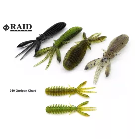 Raid Egubug 6,3cm 030 Guripan Chart Bogár Utánzat 8db