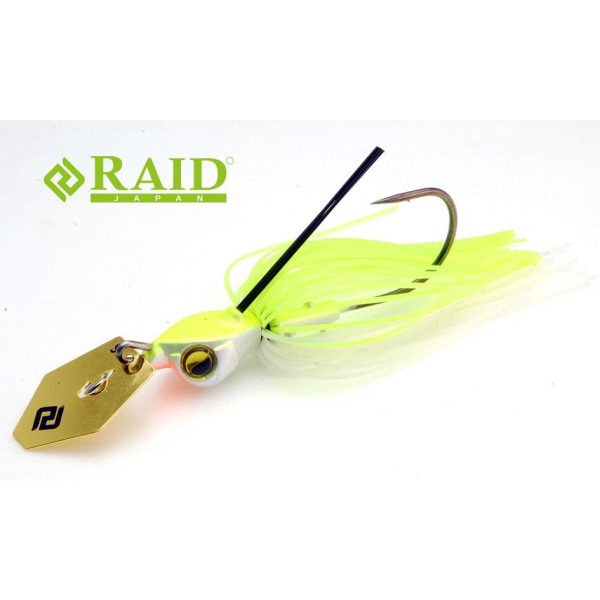 Raid Maxx Blade Speed 14gr 08 Chart Back Pearl Spinnerbait