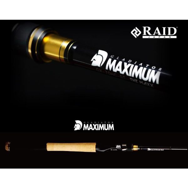 Raid Maximum Cast GX-72MHC Baltoro Heat 2,18m 35gr 2 Részes Casting Pergető Bot