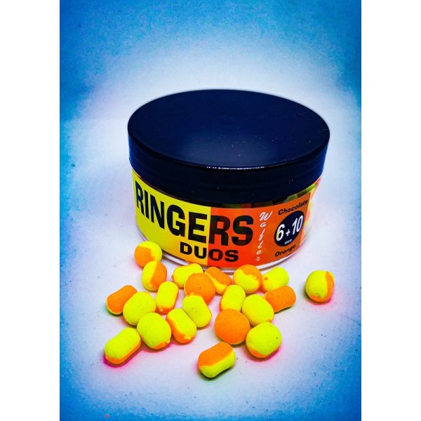 RingersYellow-Orange 6-10mm Duos Wafters 80gr