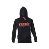 ROK Black Hoodie Fekete Kapucnis Pulóver M