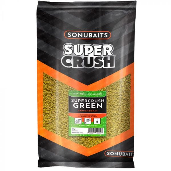 Sonubaits Supercrush Green - 2kg (S0770006) etetőanyag