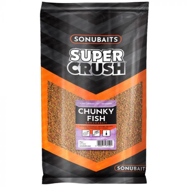 Sonubaits Chunky Fish Supercrush 2kg -  (S0770022) etetőanyag