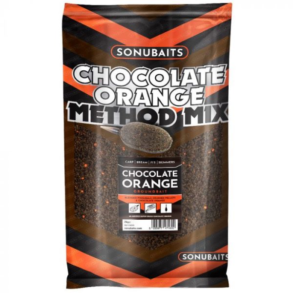 Sonubaits Chocolate Orange Method Feeder 2kg -  (S0770023) etetőanyag