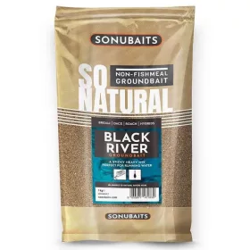   Sonubaits SONU SO NATURAL - BLACK RIVER (1KG) etetőanyag (S0780007) etetőanyag