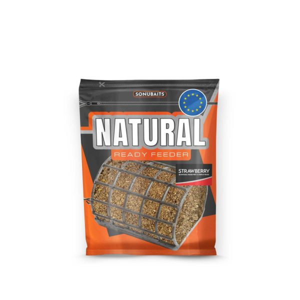Sonubaits Natural Ready Feeder Eper Etetőanyag 750gr