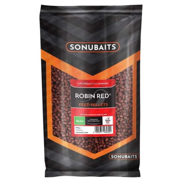 Sonubaits Robin Red Feed Pellet - 4mm (S0800016) etetőpellet ízesített