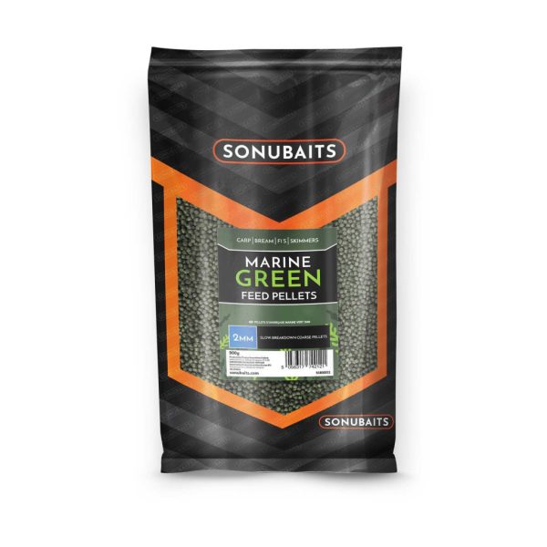 Sonubaits Marine Green Feed 2mm Etető Pellet 900gr 