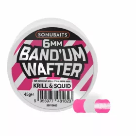   Sonubaits Bandum Wafters - 6mm Krill & Squid (S0810065) wafters horogcsali