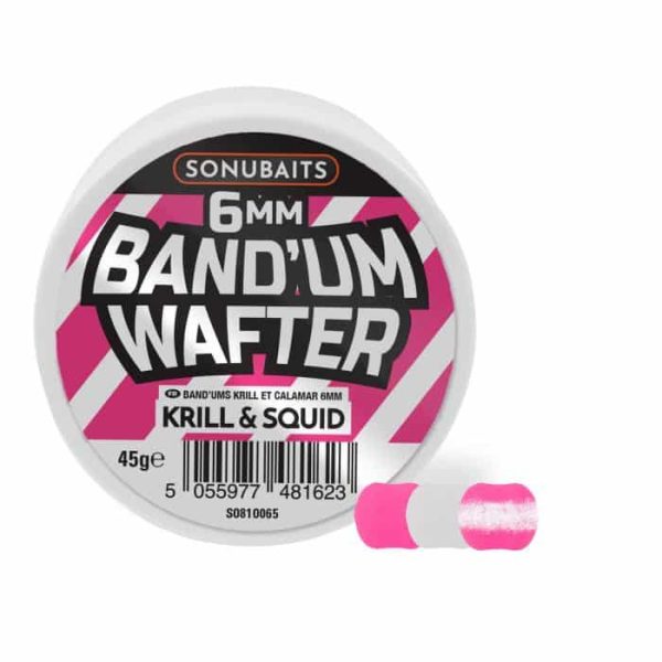 Sonubaits Bandum Wafters - 6mm Krill & Squid (S0810065) wafters horogcsali