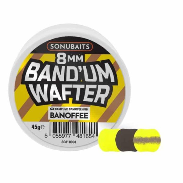 Sonubaits Bandum Wafters - 8mm Banoffee (S0810068) wafters horogcsali