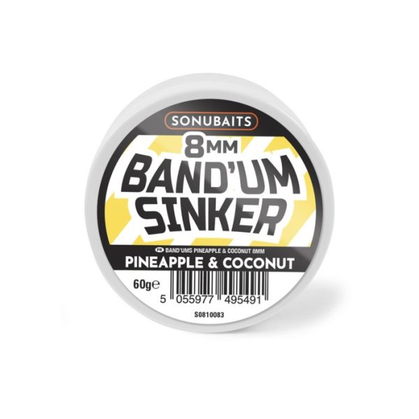 Sonubaits Bandum Sinkers Pineapple & Coconut - 8mm (S0810083) dumbell