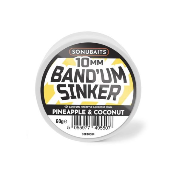 Sonubaits Bandum Sinkers Pineapple & Coconut - 10mm (S0810084) dumbell