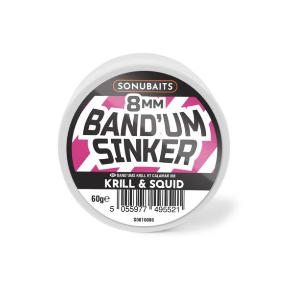 Sonubaits Bandum Sinkers Krill & Squid- 8mm (S0810086) dumbell