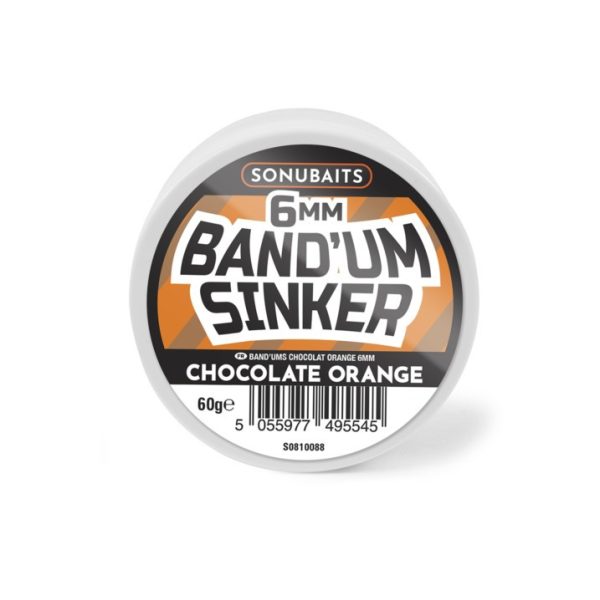 Sonubaits Bandum Sinkers Chocolate Orange - 6mm (S0810088) dumbell