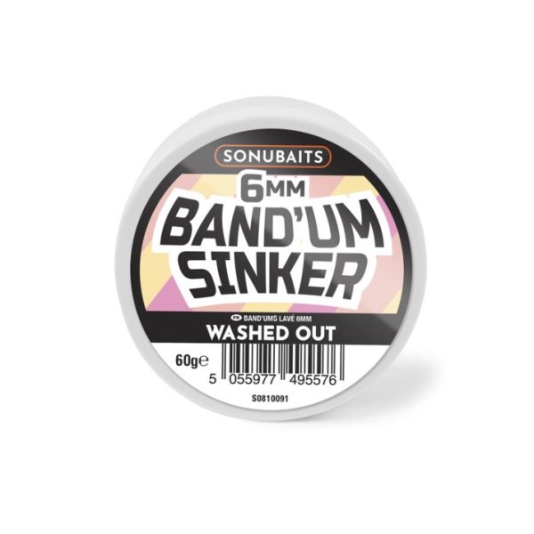 Sonubaits Bandum Sinkers Washed Out - 6mm (S0810091) dumbell