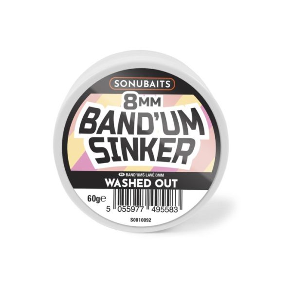 Sonubaits Bandum Sinkers Washed Out - 8mm (S0810092) dumbell