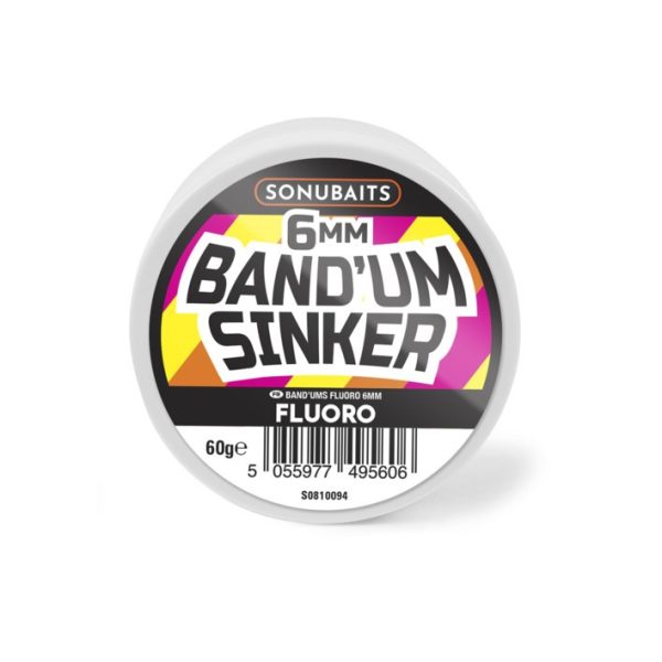 Sonubaits Bandum Sinkers Fluoro - 6mm (S0810094) dumbell