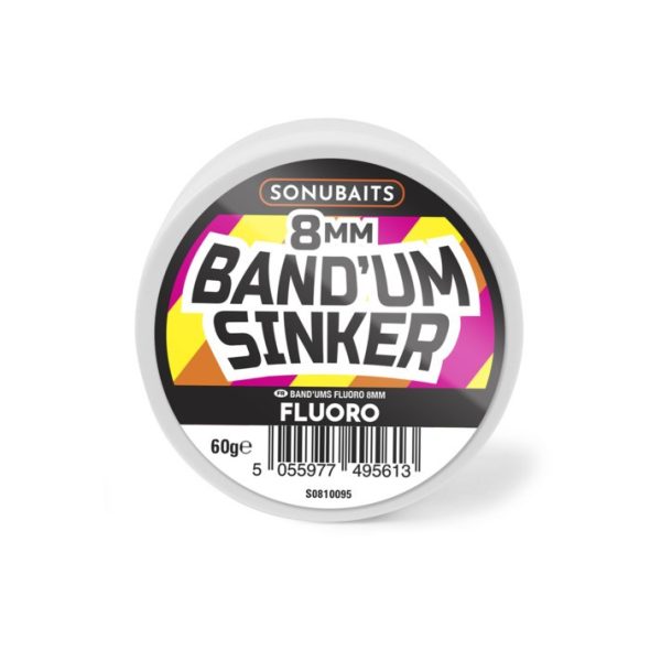Sonubaits Bandum Sinkers Fluoro - 8mm (S0810095) dumbell