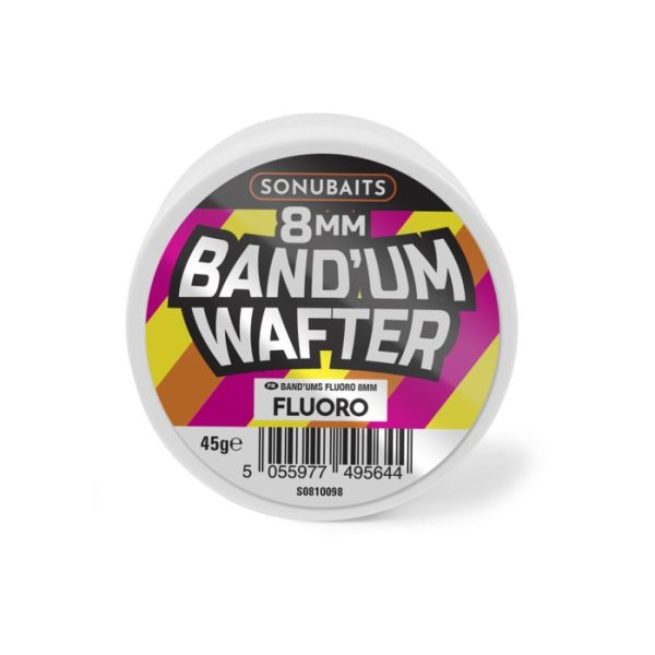 Sonubaits Bandum Wafters - Fluoro 8mm (S0810098) wafters horogcsali