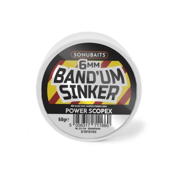Sonubaits Bandum Sinkers - 6mm Power Scopex dumbell