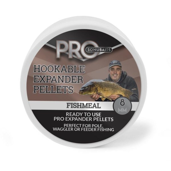 Sonubaits Hookable Pro Expander - Fishmeal 8mm (S0820018) expander pellet