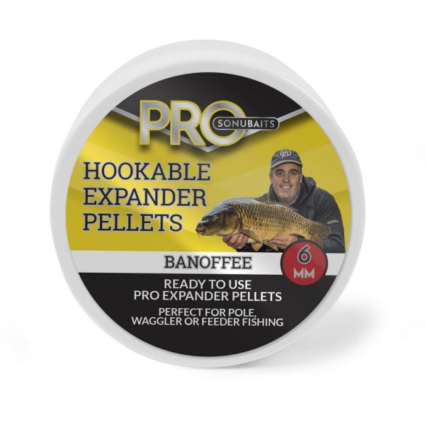 Sonubaits Hookable Pro Expander - Banoffee 6mm (S0820021) expander pellet