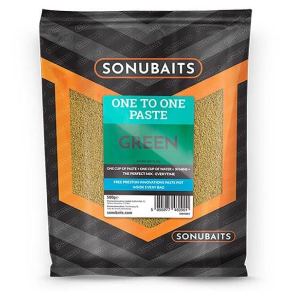 Sonubaits One To One Paste - Green (S0840003) paszta
