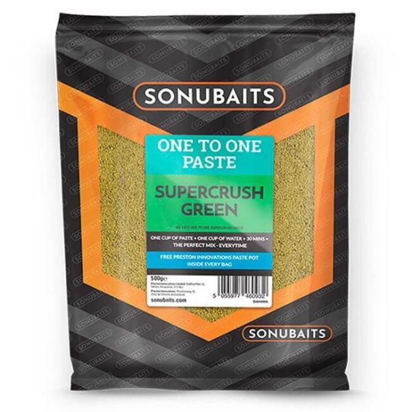 Sonubaits One To One Paste - Supercrush Green (S0840006) paszta