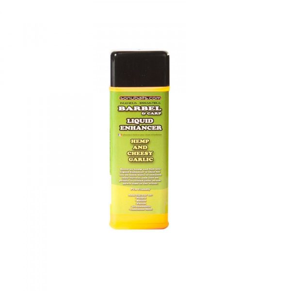 Sonubaits Barbel & Carp Liquid Enhancer - Hemp & Cheesy Garlic Oil (S0850018) locsoló