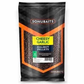   Sonubaits Cheesy Garlic Halibut Pellets - 4mm (S0920001) etetőpellet