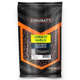   Sonubaits Cheesy Garlic Halibut Pellets - 8mm (S0920003) etetőpellet