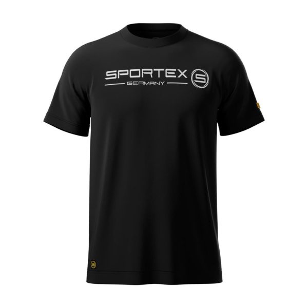 Sportex T-Shirt Black Póló L
