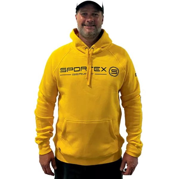 Sportex Hoodie Yellow Kapucnis Pulóver 2XL