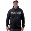 Sportex Hoodie Black Kapucnis Pulóver 2XL