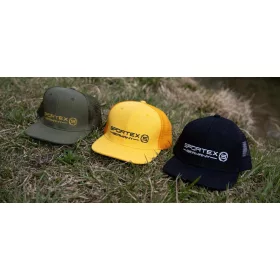 Sportex Snap Cap Mesh Yellow Baseball Sapka