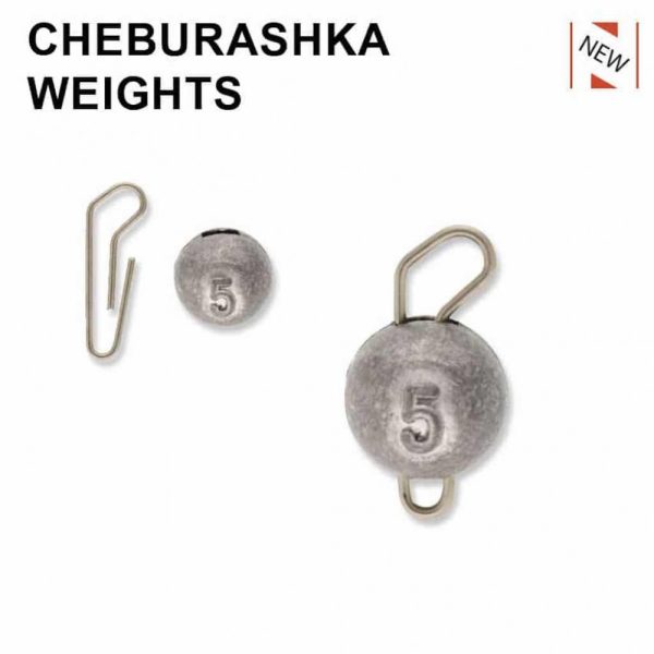 Sakura - CHEBURASHKA SINKER 12G + SNAP / Pack 5 pcs - Ólmok - Pergető ólom - Cheburashka
