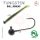 Sakura - TUNGSTEN BALL JIGHEAD 3/16 - 5,3G / Hook #2/0 x 2pcs (Black Color) - JIG fej