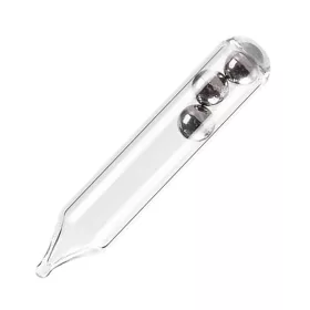   Sakura Rattle Glass Capsule 3x10mm Üveg Csörgő Kapszula Műcsalikhoz 5db