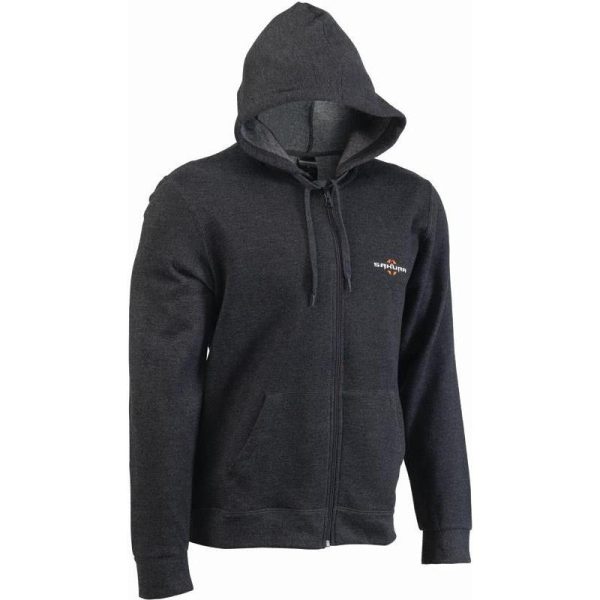 Sakura - Hoodie Zip Logo Grey - Kapucnis pulóver - XXL