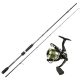 Sakura Almara ALMS 702 MH 2,13m 7-28gr Pergető Bot + Alendo 2004 FD Elsőfékes Orsó Fonott Zsinórral Horgász Szett