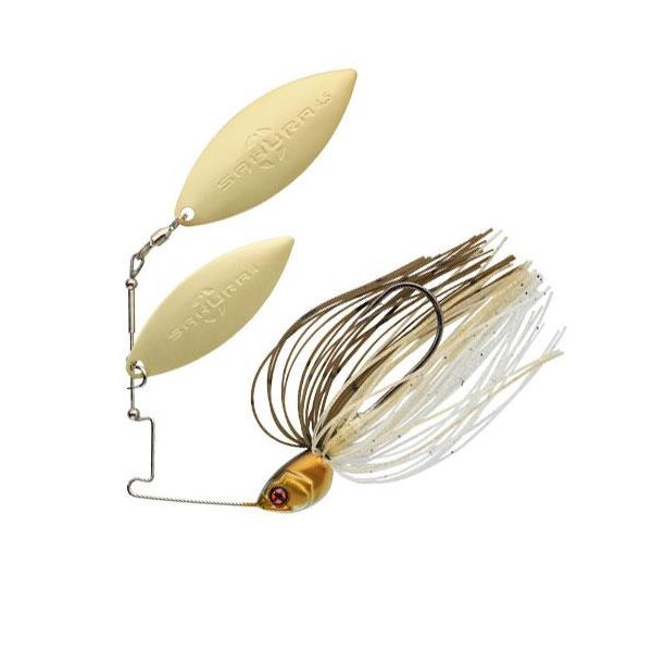 Sakura Cajun DW 14gr JC18  Spinnerbait - Golden Shiny