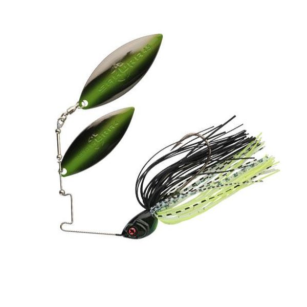 Sakura Cajun DW 14gr JC20  Spinnerbait - Black Chart