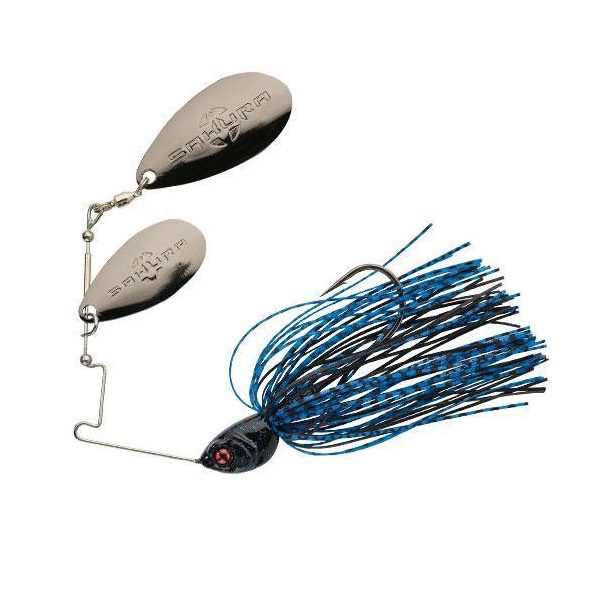 Sakura Cajun DI 10,5gr JC19 Spinnerbait - Black Blue