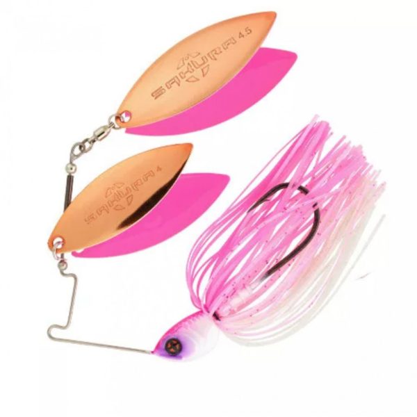 Sakura - CAJUN SPINNERBAIT DI 5/8OZ - 17,7G - JC10 (Kicker Pink) - Spinnerbait